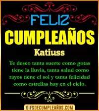 Frases de Cumpleaños Katiuss